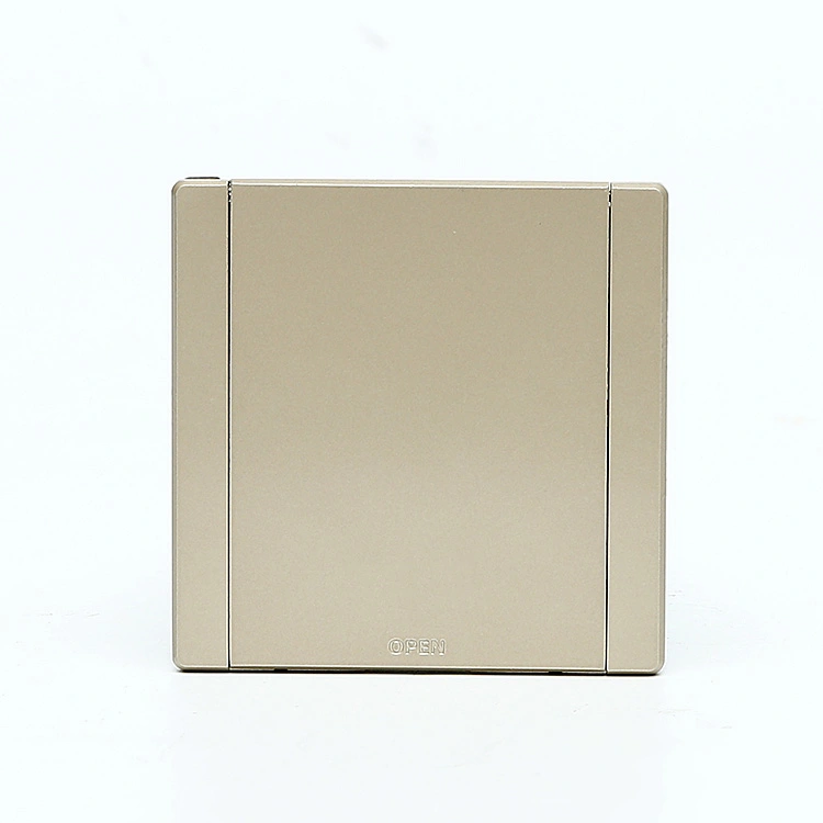 Floor Socket Alu Alloy Material Rose Gold အဖုံးဖွင့် Floor Socket