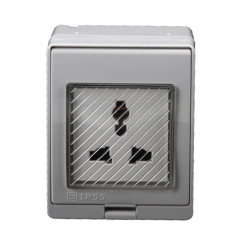 IP55 Universal Waterproof Surface Multi Function Socket နှင့် Switch