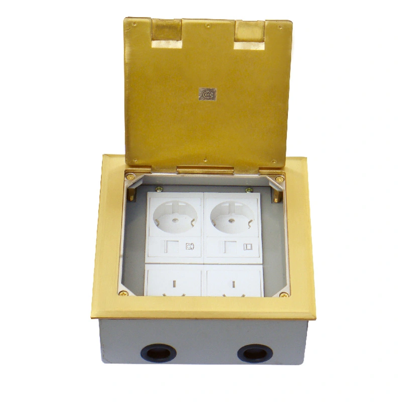 Universal Socket Open Cover Floor Socket 10 Module စွမ်းရည်